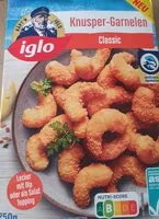 Mängden socker i Knuspergarnelen