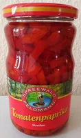 Mängden socker i Feldmann Tomatenpaprika In Streifen