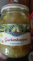 Mängden socker i schlesische Gurkenhappen