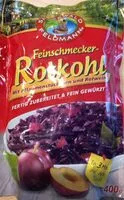 Mängden socker i Feinschmecker Rotkohl