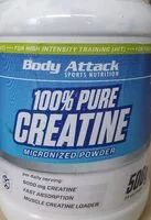Mängden socker i 100%Pure Creatine