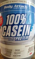 Mängden socker i 100% Casein