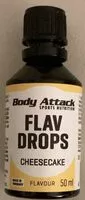 Mängden socker i Flav Drops Cheesecake