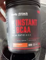 Mängden socker i Instant bcaa