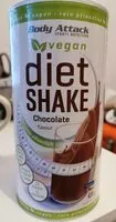 Mängden socker i Diet shake vegan chocolate flavur