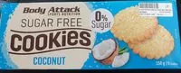 Mängden socker i Body Attack coconut