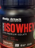 Mängden socker i Extreme ISO WHEY