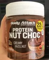 Mängden socker i Protein nut choc