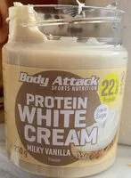 Mängden socker i Protein white cream