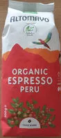 Mängden socker i Organic Espresso Peru