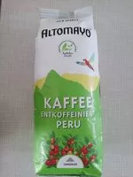 Mängden socker i Kaffe entkoffeniert Peru