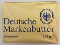 Mängden socker i Deutsche Markenbutter