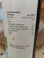 Mängden socker i Rapsol huile de colza