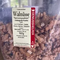 Mängden socker i Walnüsse