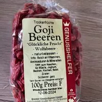 Mängden socker i Gojibeeren