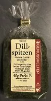 Mängden socker i Dillspitzen