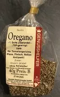 Mängden socker i Oregano - gerebelt
