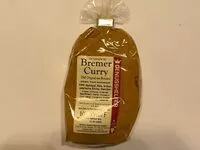 Mängden socker i Bremer Curry