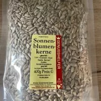 Mängden socker i Sonnenblumenkerne