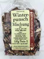 Mängden socker i Tee "Winterpunsch Mischung"