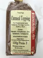 Mängden socker i Oatmeal Topping