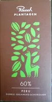 Mängden socker i 60% Peru Dunkle Edelkakao-Schokolade