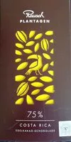 Mängden socker i 75% Costa Rica Edelkakao-Schokolade