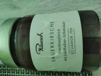 Mängden socker i Sauerkirsche Fruchtaufstrich mit Edelkakao-Schokolade