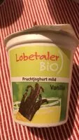 Mängden socker i Lobetaler Bio Fruchtjoghurt Mild Vanille