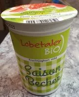 Mängden socker i Erdbeer Rhabarber  Fruchtjoghurt