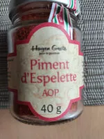 Mängden socker i Piment d' Espelette