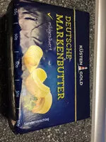 Mängden socker i Deutsche Markenbutter mildgesäuert