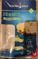 Mängden socker i Edamer fein zart