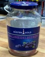 Mängden socker i Waldheidelbeeren gezuckert