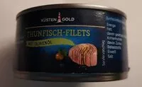 Mängden socker i Thunfisch-filets mit olivenöl