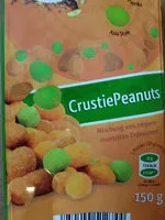 Mängden socker i Sambanuts Crustie Peanuts