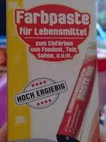 Mängden socker i Farbpaste