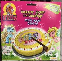 Mängden socker i Décoration comestible en sucre pour gâteaux