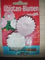 Mängden socker i Oblaten-Blumen