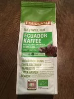 Mängden socker i Ecuador Kaffee