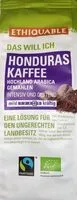 Mängden socker i Honduras Kaffee