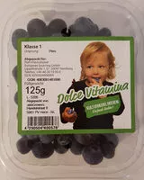 Mängden socker i Kulturheidelbeeren