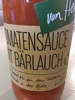 Mängden socker i Tomatensauce mit Bärlauch