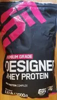 Mängden socker i Designer Whey Protein Vanilla