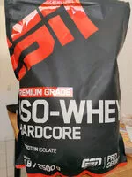 Mängden socker i ISO-WHEY HARDCORE