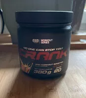 Mängden socker i Crank Pre-Workout Booster Cola