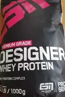 Mängden socker i Designer Whey Protein