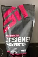 Mängden socker i Designer Whey Protein