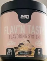 Mängden socker i FLAV‘N TASTY Banana Split