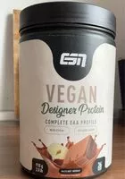 Mängden socker i VEGAN Designer Protein Hazelnut Nougat